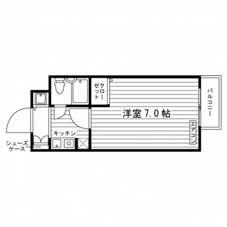 グランドゥール花梨 1階階 間取り