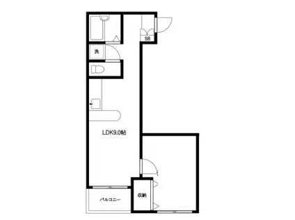パークサイド駒込(1LDK/3階)の間取り写真