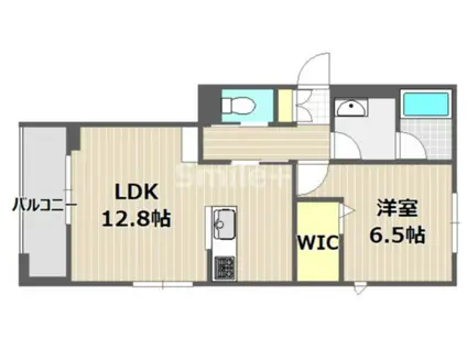 シャーメゾンアストラ(1LDK/2階)の間取り写真