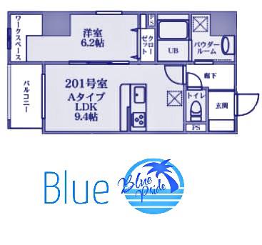 IL PRIMO KISOYA(1LDK/2階)の間取り写真