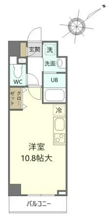 レスポワール佃 2階階 間取り