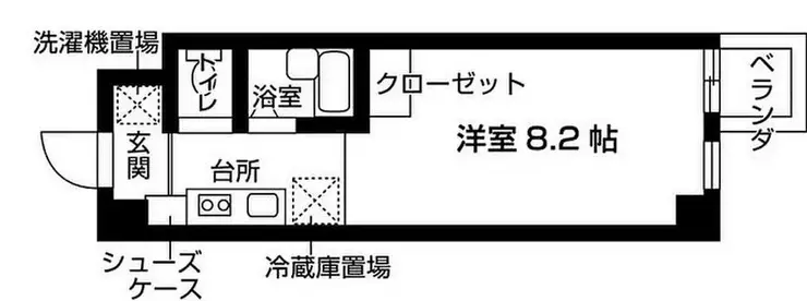 ブルーリーブス 2階階 間取り