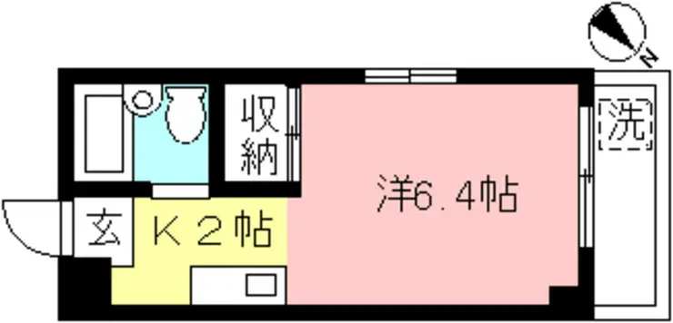 コートニュータウン 1階階 間取り