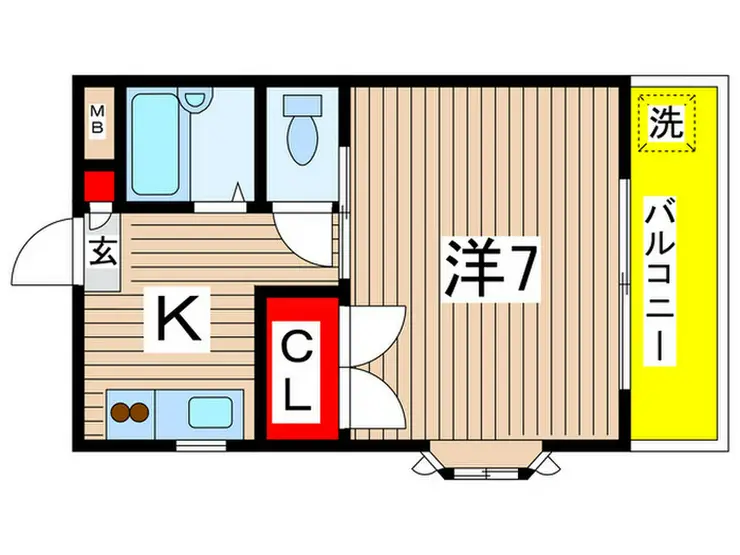 メゾンルミエール 2階階 間取り