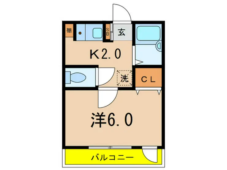 キャメロンコート 2階階 間取り