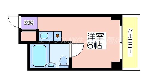 ベストレジデンスあびこ(ワンルーム/7階)の間取り写真