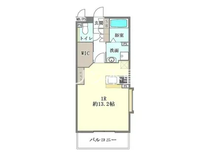 フローレンスII(ワンルーム/3階)の間取り写真