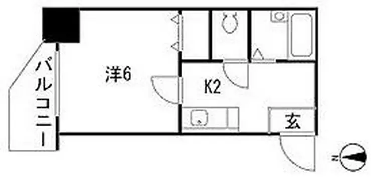 クレアシオン早稲田 4階階 間取り