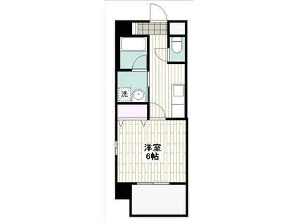 MDIグランコンファリア下曽根新町(1K/4階)の間取り写真