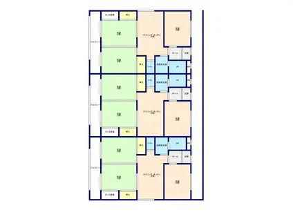 エッグマンション(3LDK/4階)の間取り写真