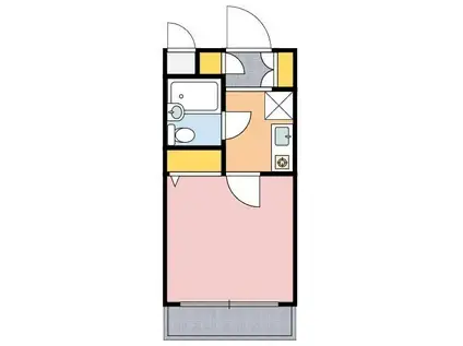 アーバンヒルズ吉野町(1K/3階)の間取り写真