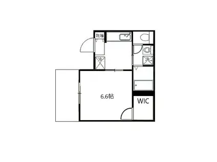 プチ・セードル(1K/1階)の間取り写真