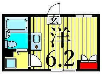 D-BASE日暮里(1K/4階)の間取り写真