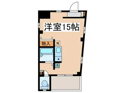 アーバンハイツ高田(ワンルーム/1階)の間取り写真