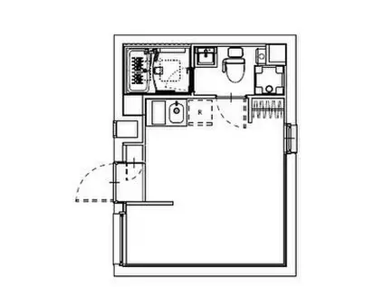FRC梅屋敷(ワンルーム/3階)の間取り写真