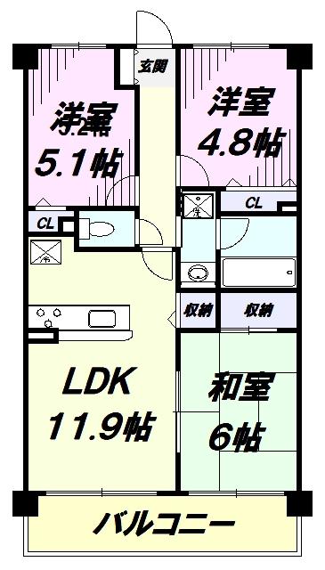 グラディート久米川