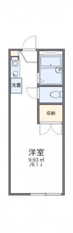 レオパレスFAMILLE(1K/2階)の間取り写真