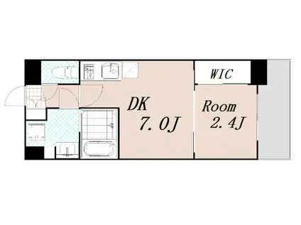 セレニテ西中島アリア壱番館(1DK/8階)の間取り写真