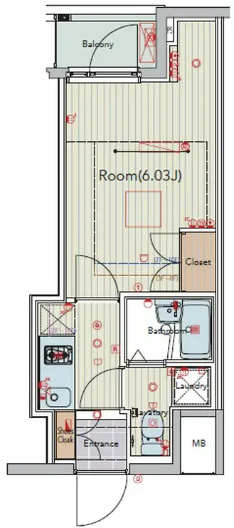 ビバリーホームズ横浜南太田 3階階 間取り