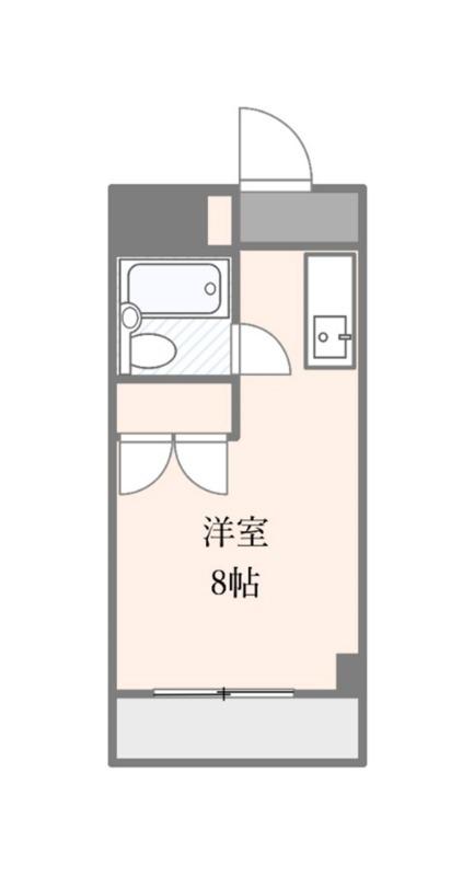 加藤マンション(ワンルーム/3階)の間取り写真