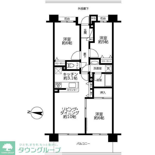 コスモ与野本町パークフォルム