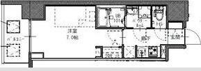S-RESIDENCE堺筋本町DEUX(1K/10階)の間取り写真