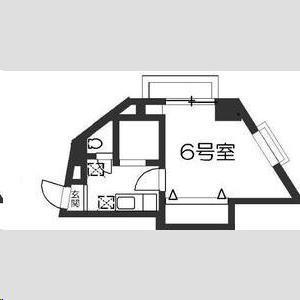 アイショウプラザ台原(1K/3階)の間取り写真