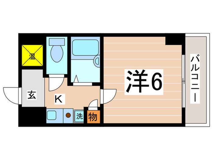 PS HIGASHI OSAKA(1K/5階)の間取り写真