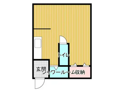 第10芦屋ビル(ワンルーム/2階)の間取り写真