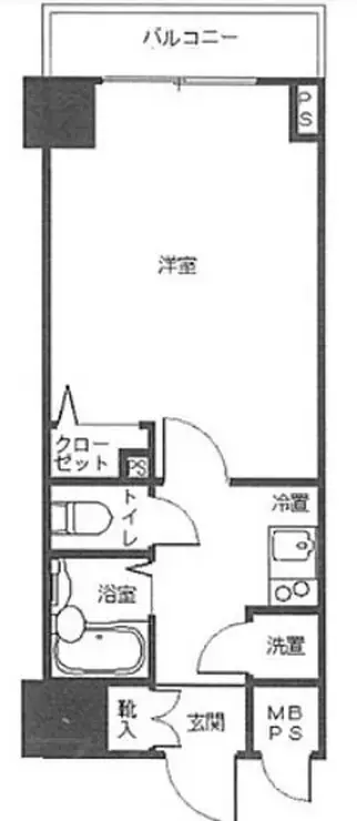 ヴェルト湯島 8階階 間取り