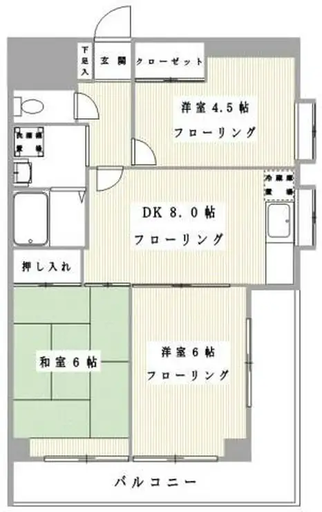 ローレライ 7階階 間取り