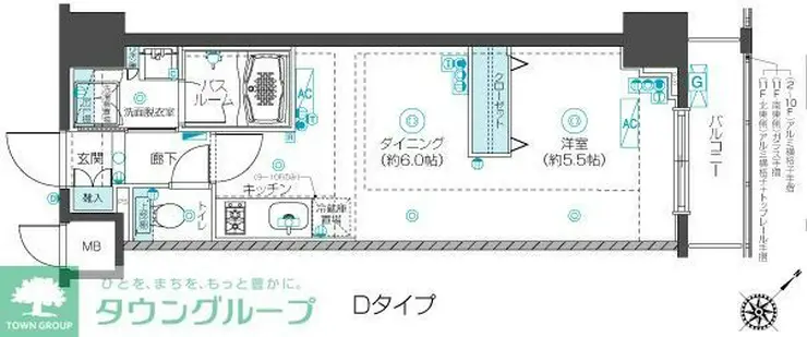 フェニックス新横濱クアトロ 11階階 間取り