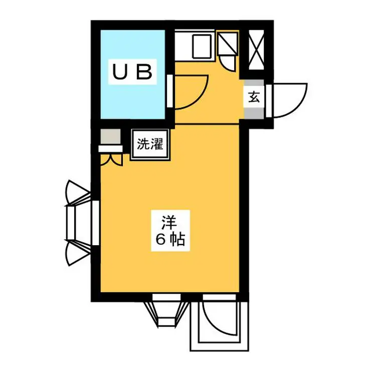 パークアベニュー府中 3階階 間取り