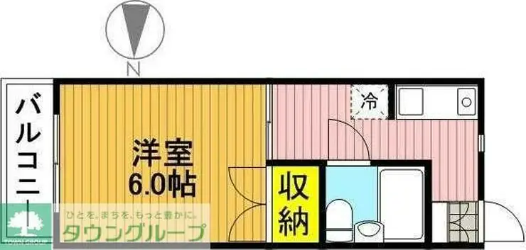 チバレー仲里 1階階 間取り