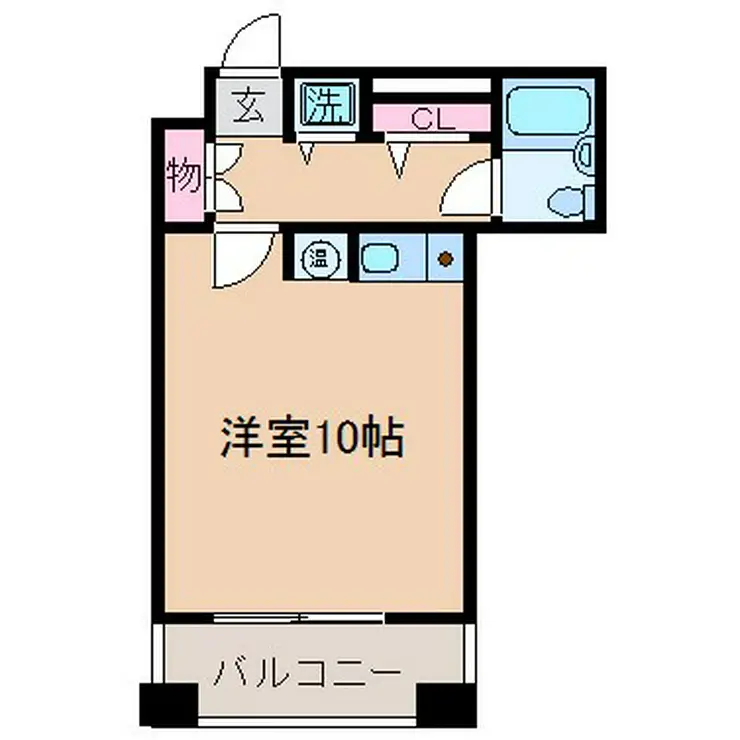 ダイアパレスグランデージ大倉山弐番館 3階階 間取り