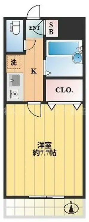 グランドシティ 3階階 間取り