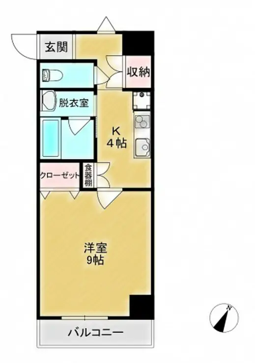 SAIKYO SAKURAGI BL 8階階 間取り