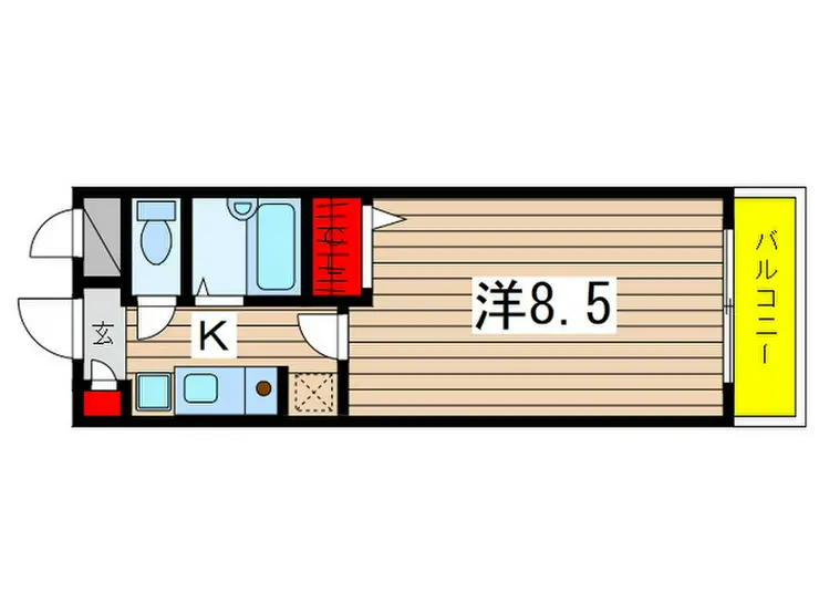 K・Sプラージュ 3階階 間取り