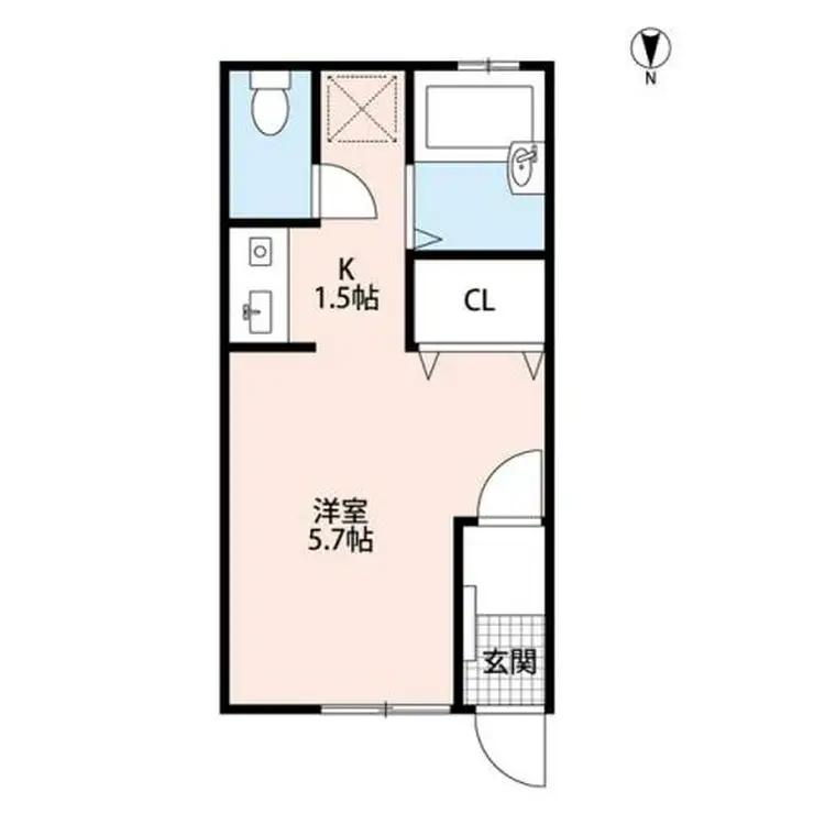 WHITE WING 1階階 間取り