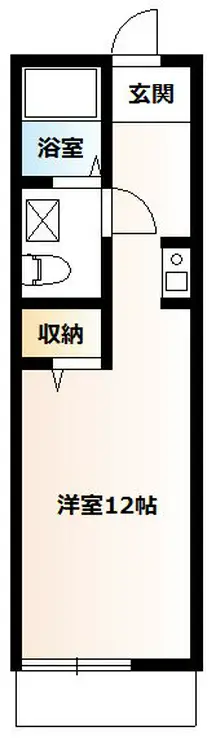 ヴェレーナ厚木 1階階 間取り