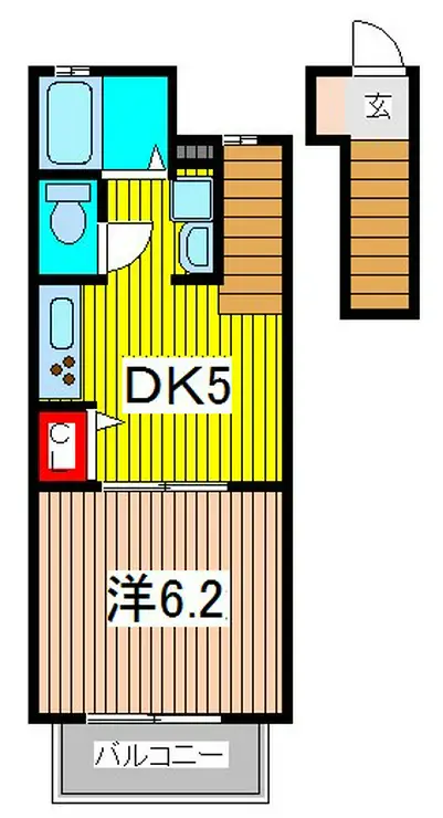セント ローレンス 2階階 間取り
