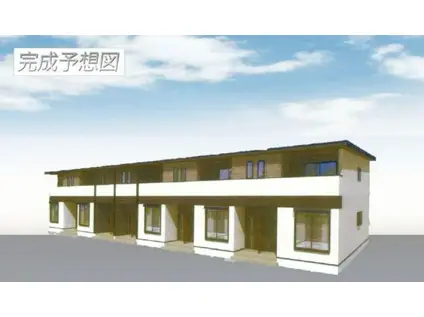 クラール高萩B(2LDK/2階)の外観写真