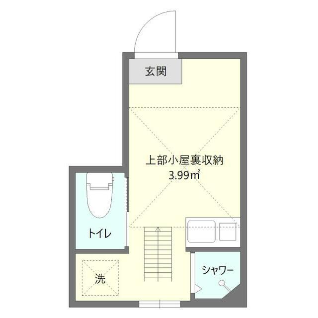 サークルハウス田園調布参番館(ワンルーム/1階)の間取り写真