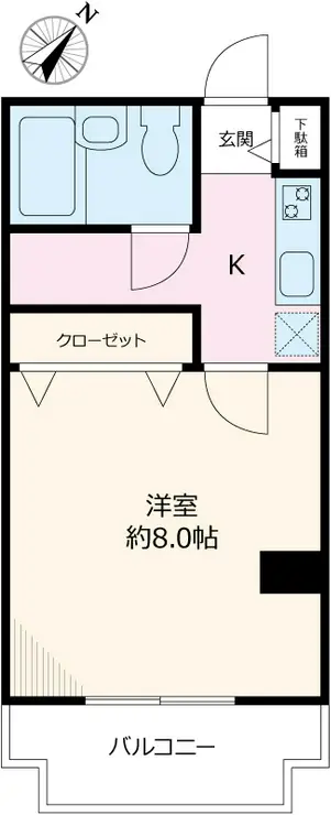 ラミアール佐々木 3階階 間取り