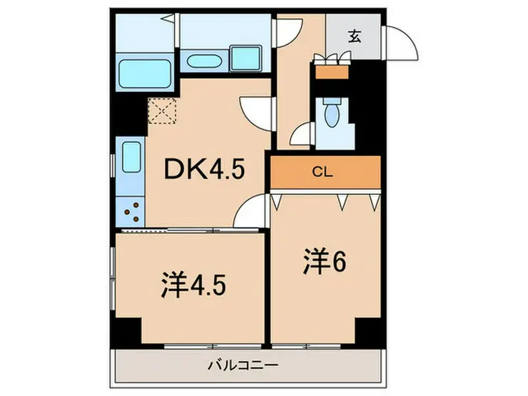 NICアーバンハイム根津公園 7階階 間取り