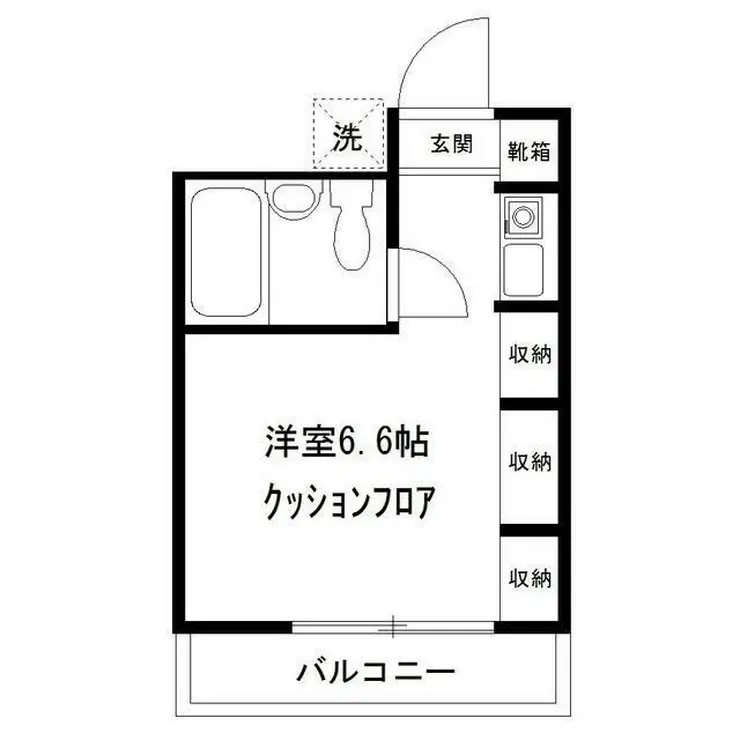 エバーグリーン向ヶ丘遊園 2階階 間取り