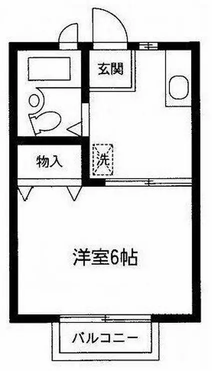 カサティント 1階階 間取り