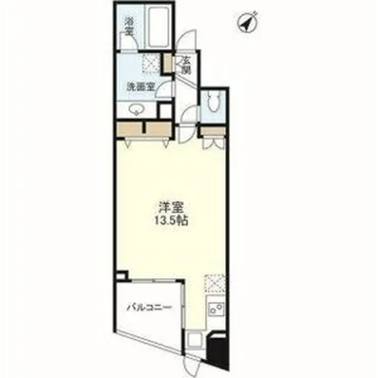 プロスペクト渋谷道玄坂 10階階 間取り