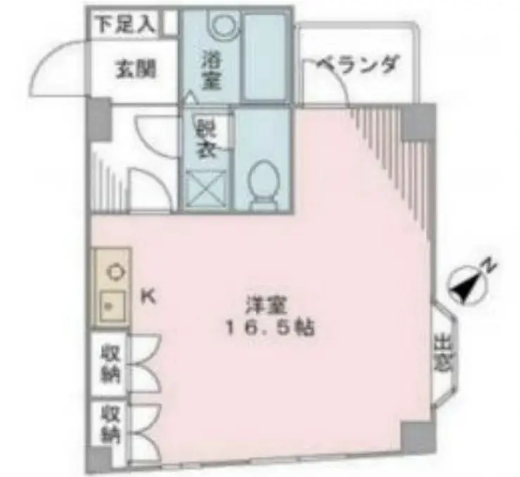 ヒロハシビル 6階階 間取り
