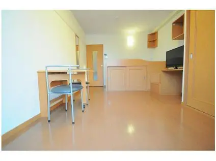 KMティーダII(1K/1階)の間取り写真